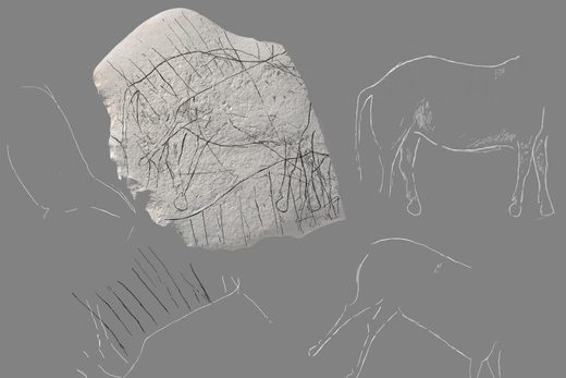 Click to enlarge Art 12,000 years ago