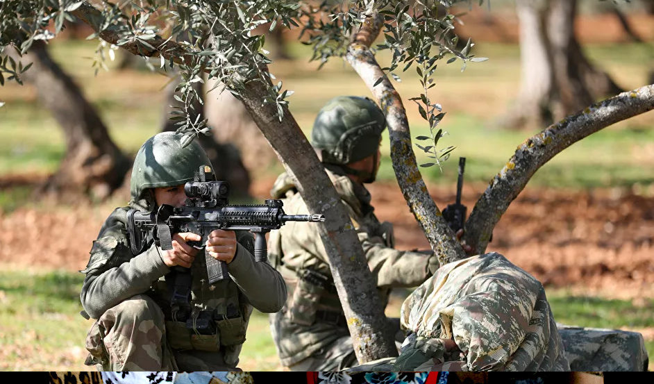 Turkish soldiers