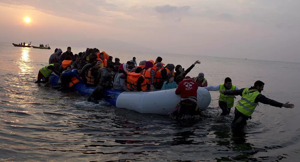 migrant boat