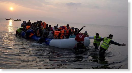 migrant boat