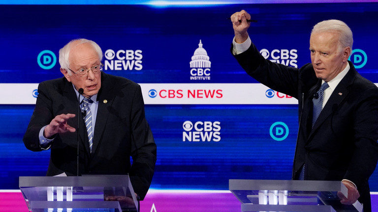 sanders and biden