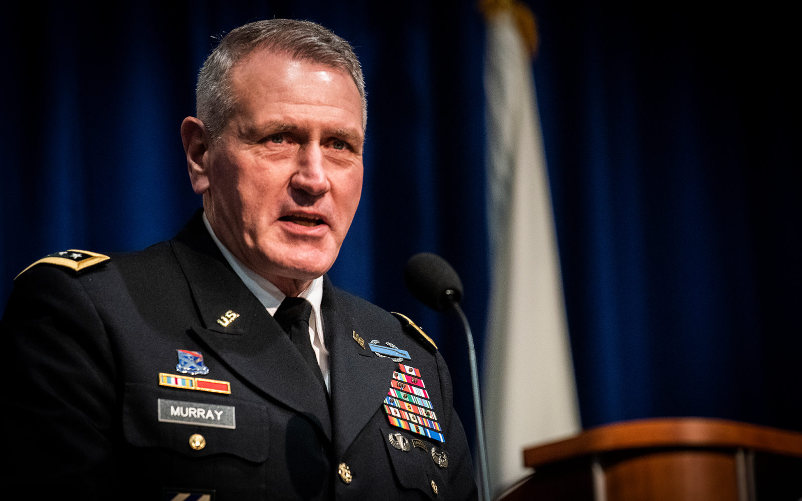 Click to enlarge Gen. Mike Murray