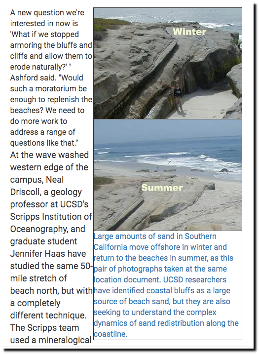 Click to enlarge Disappearing Beaches
