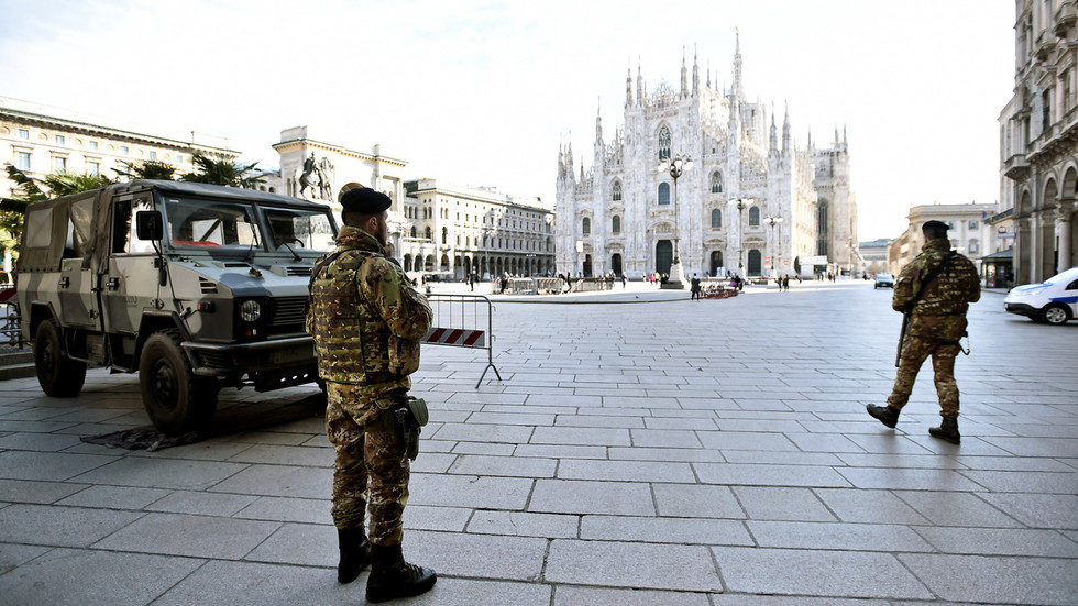 milan italy military