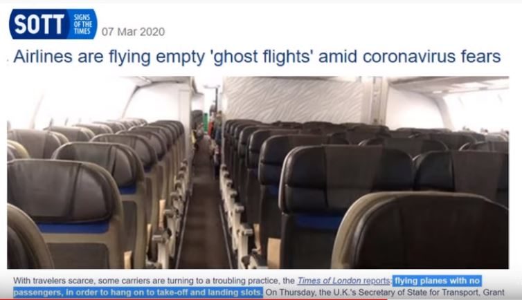 Ghost flights