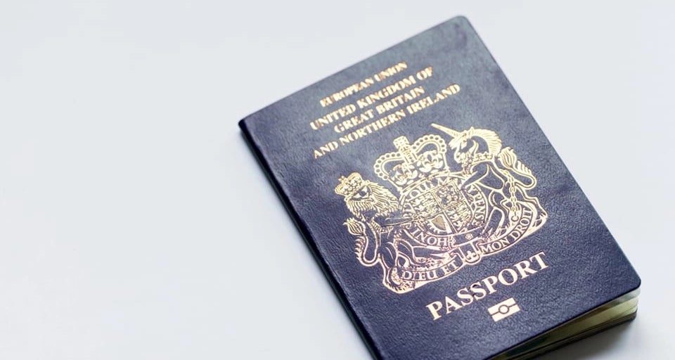 uk british blue passport