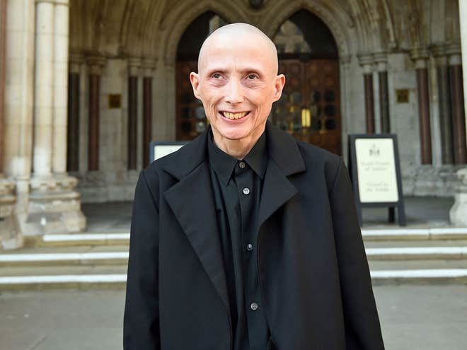 Click to enlarge Christie Elan-Cane gender neutral passport activist