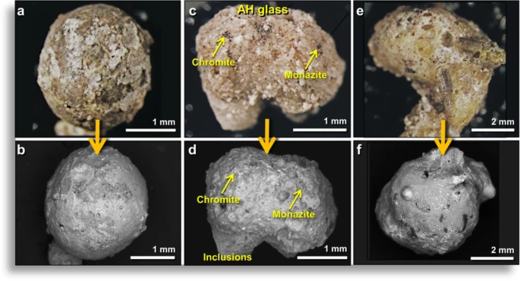 comet melt glass younger dryas syria