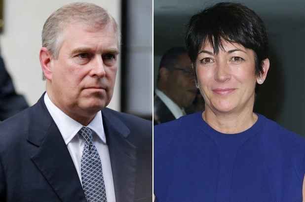 Prince Andrew and Ghislane Maxwell