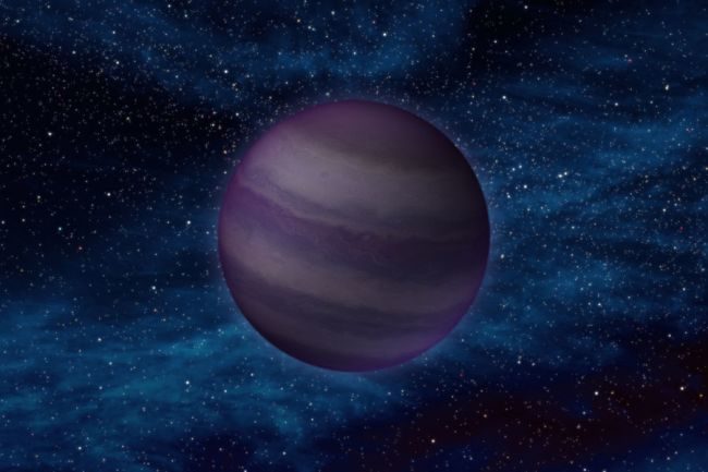 This artist's conception shows a Y dwarf.