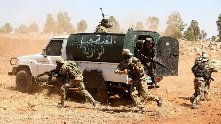 Click to enlarge Hayat Tahrir al-Sham HTS