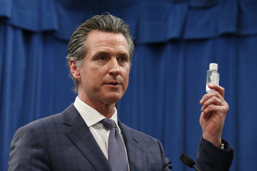 Click to enlarge Gov. Gavin Newsom