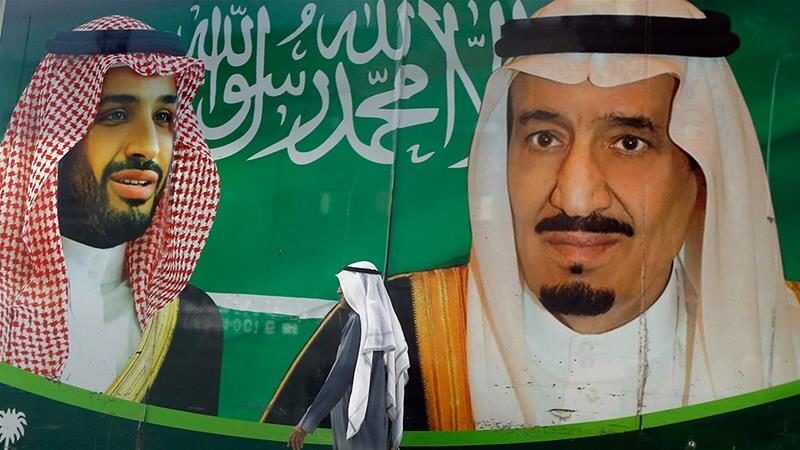Click to enlarge Crown Prince Mohammed bin Salman, King Salman