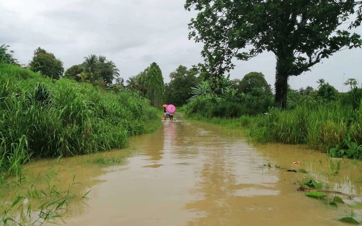 Flooding in Eastern Guadalcanal (file photo).