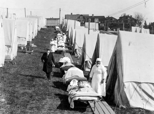 Coronavirus and the sun: A lesson from the 1918 influenza pandemic