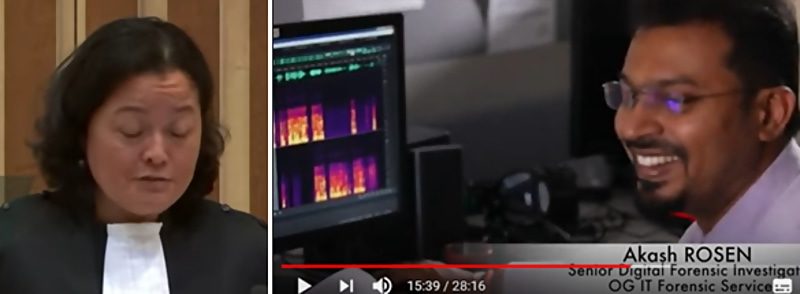 Click to enlarge Woei-A-Tsoi prosecutor MH17 audio evidence