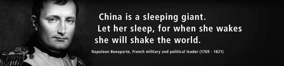 napoleon quote china