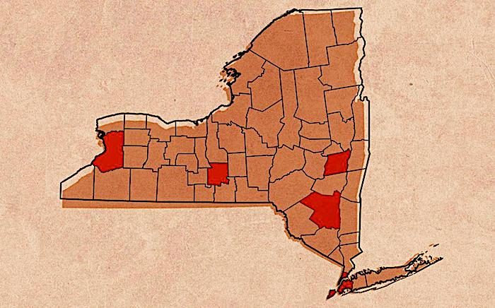 NY State map