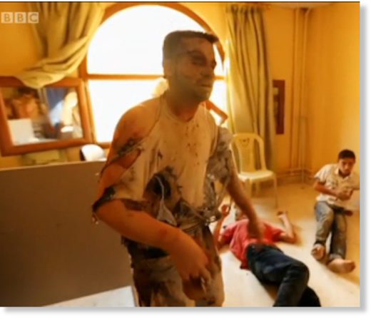 Click to enlarge BBC Fake Documentary To Promote War