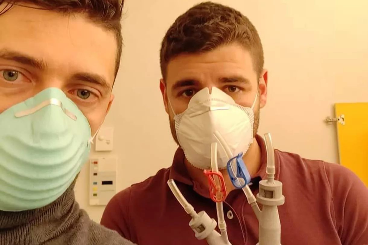 Christian Fracassi isinnova 3d printed medical part