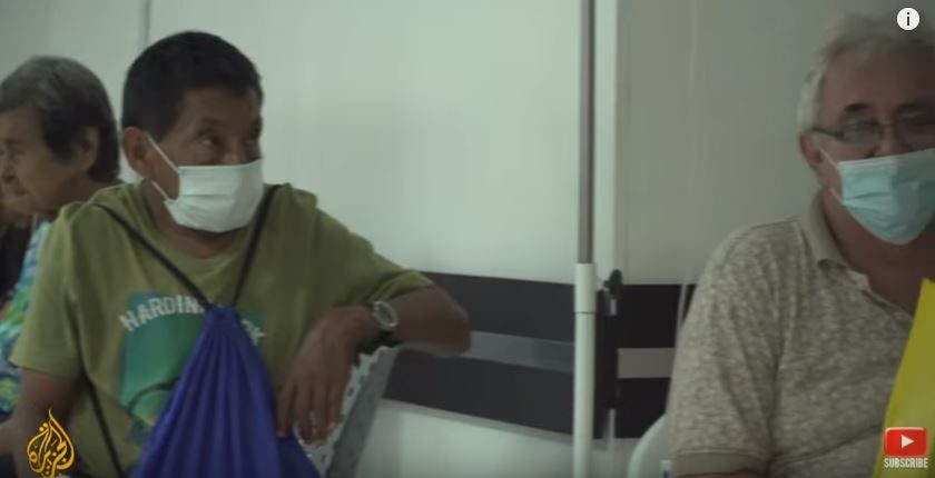 Dengue fever patients