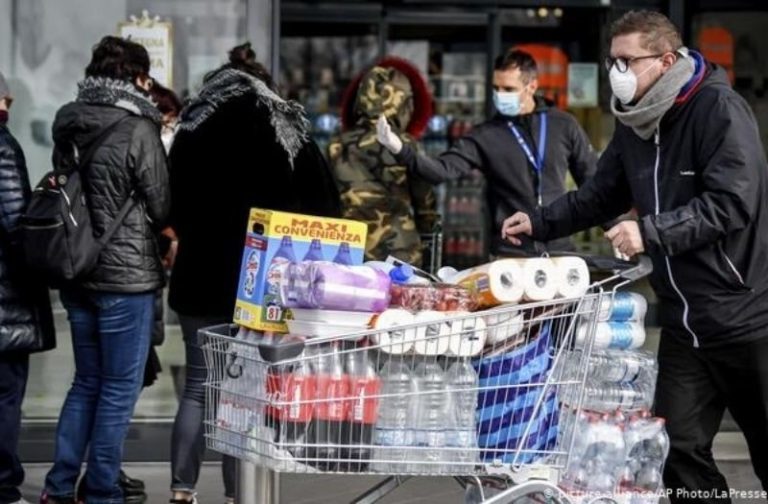 coronavirus shopping