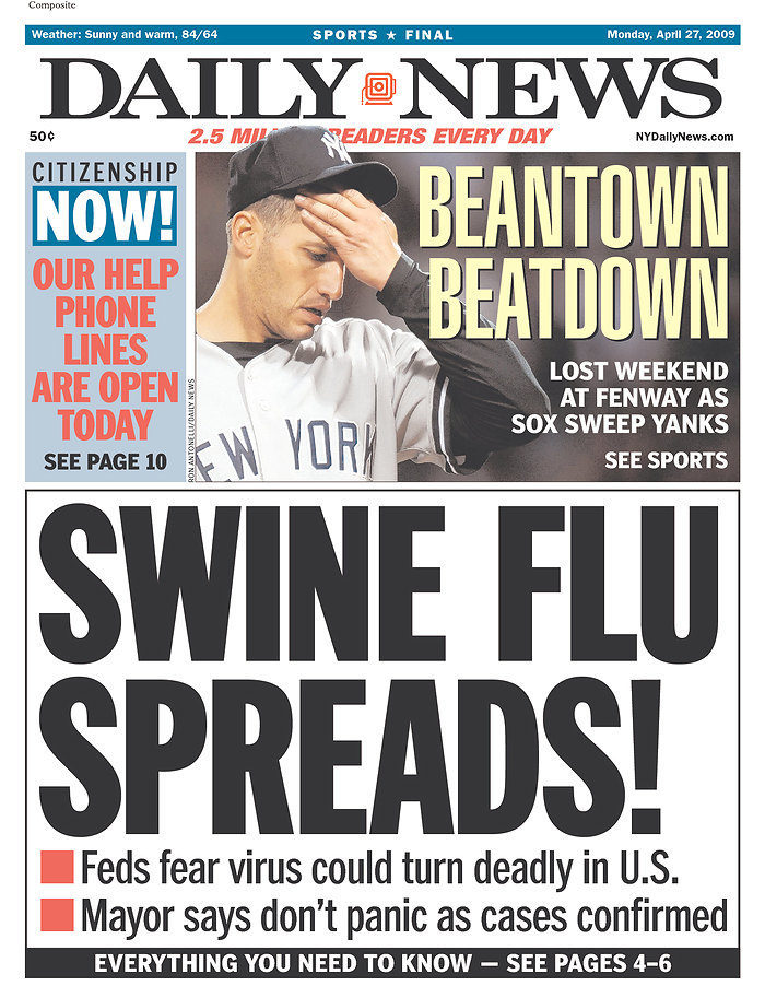 Swine flu was as elusive as WMD. 