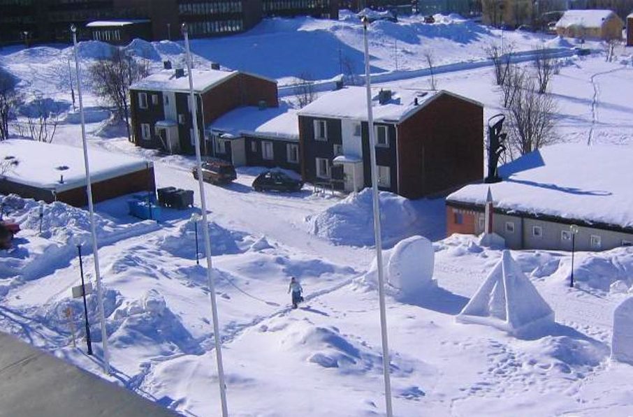 Record snow Sweden