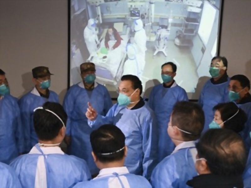 Chinese Prime Minister Li Keqiang coronavirus china