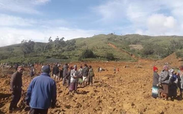 At least 12 people are feared dead after a landslip in the Tambul-Nebilyer district in Papua New Guinea's Western Highlands Province.