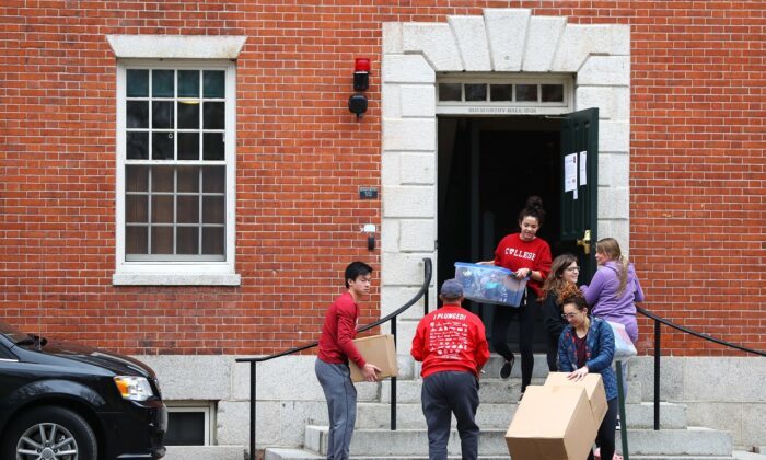 harvard dorms evacuated coronavirus
