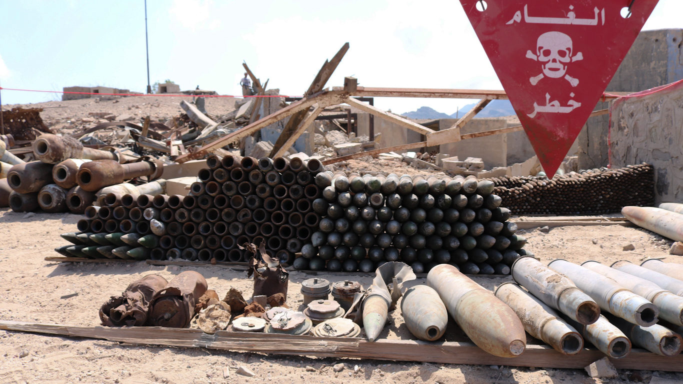 Click to enlarge unexploded ordinance