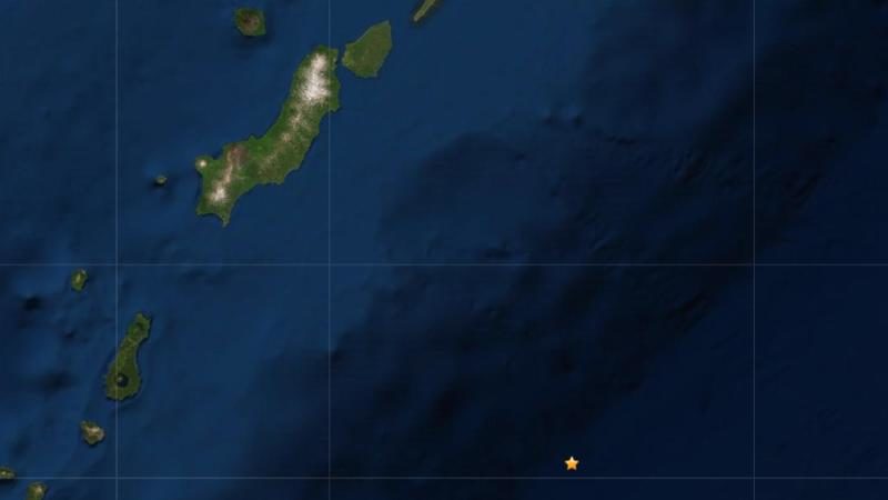 Click to enlarge The Kuril Islands and the epicenter of the 7.5m quake