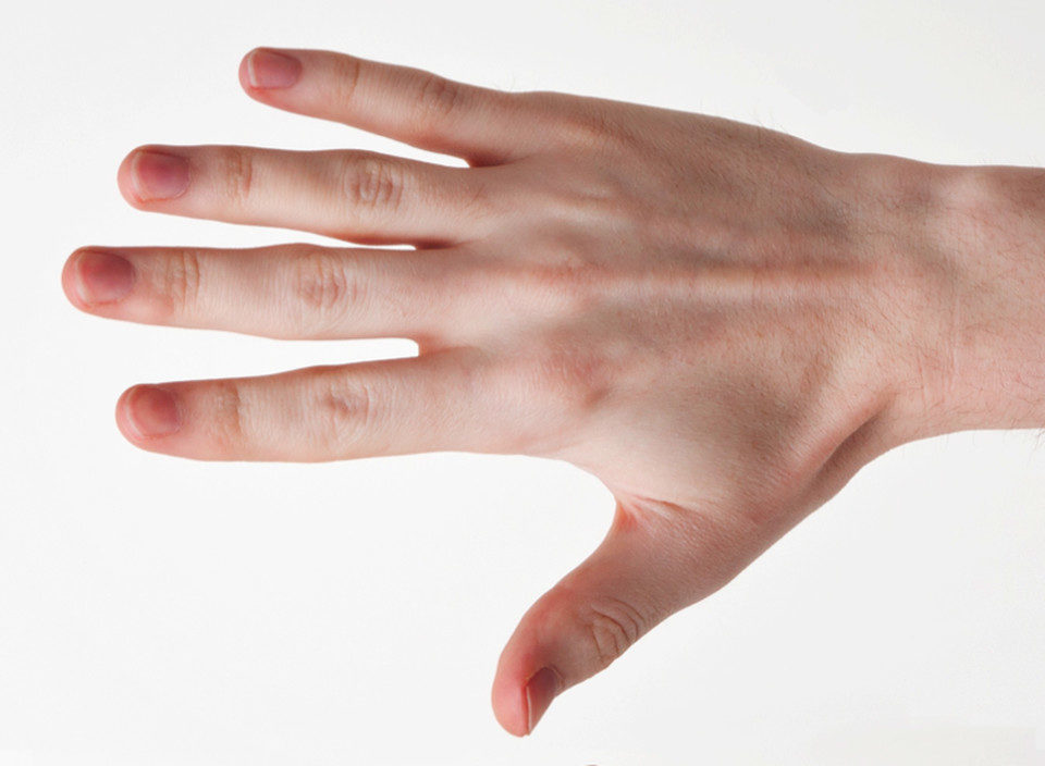 back of hand