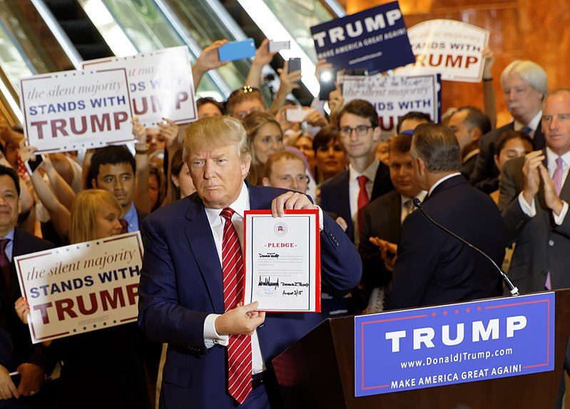Click to enlarge trump rally campaign