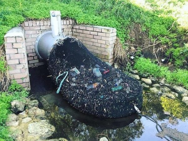 Click to enlarge Plastic pollution