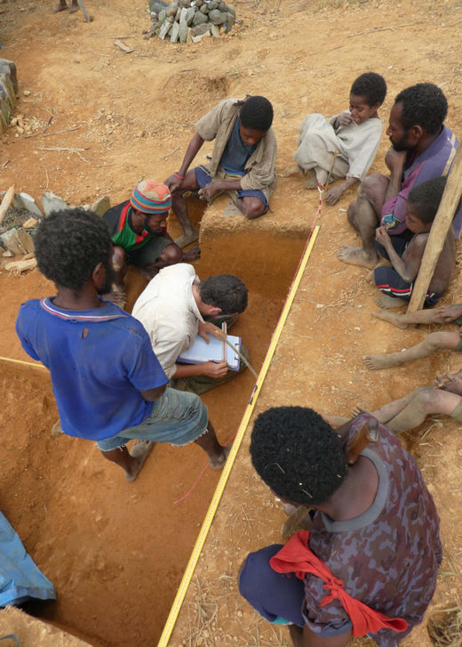 postholes