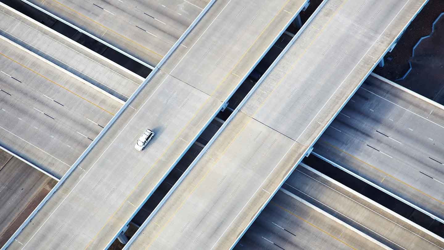Click to enlarge Empty Highways USA