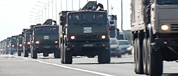 russian army trucks italy