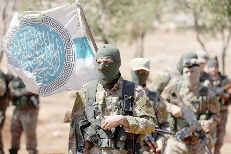 Hayat Tahrir al Sham militants HTS