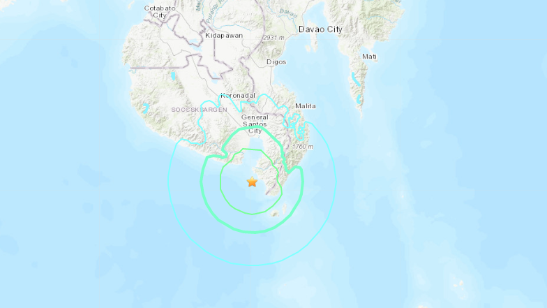 map quake