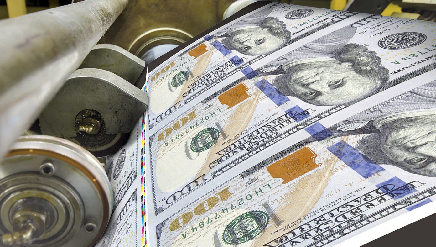 Click to enlarge US Dollar Bills