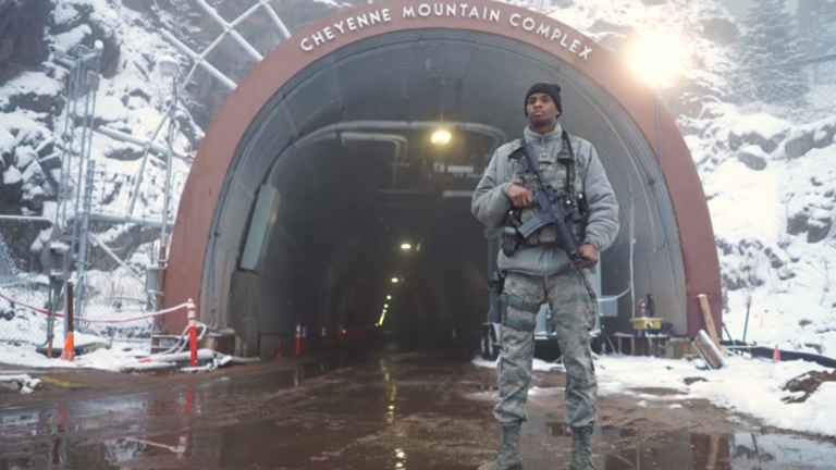 Click to enlarge Cheyenne Mountain complex