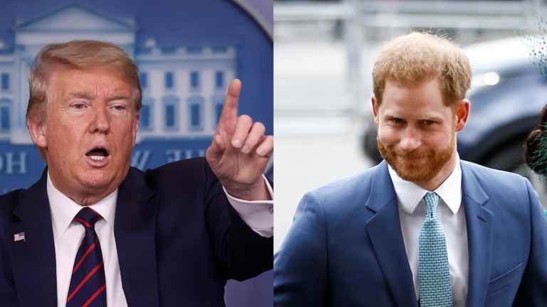 Trump and Prince Harry