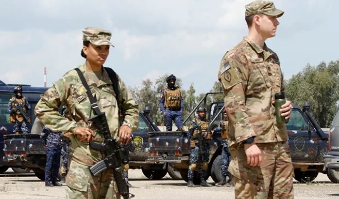Click to enlarge US troops/Iraqi security forces