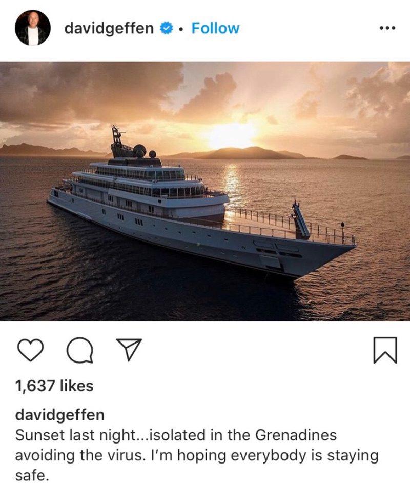 Geffen yacht