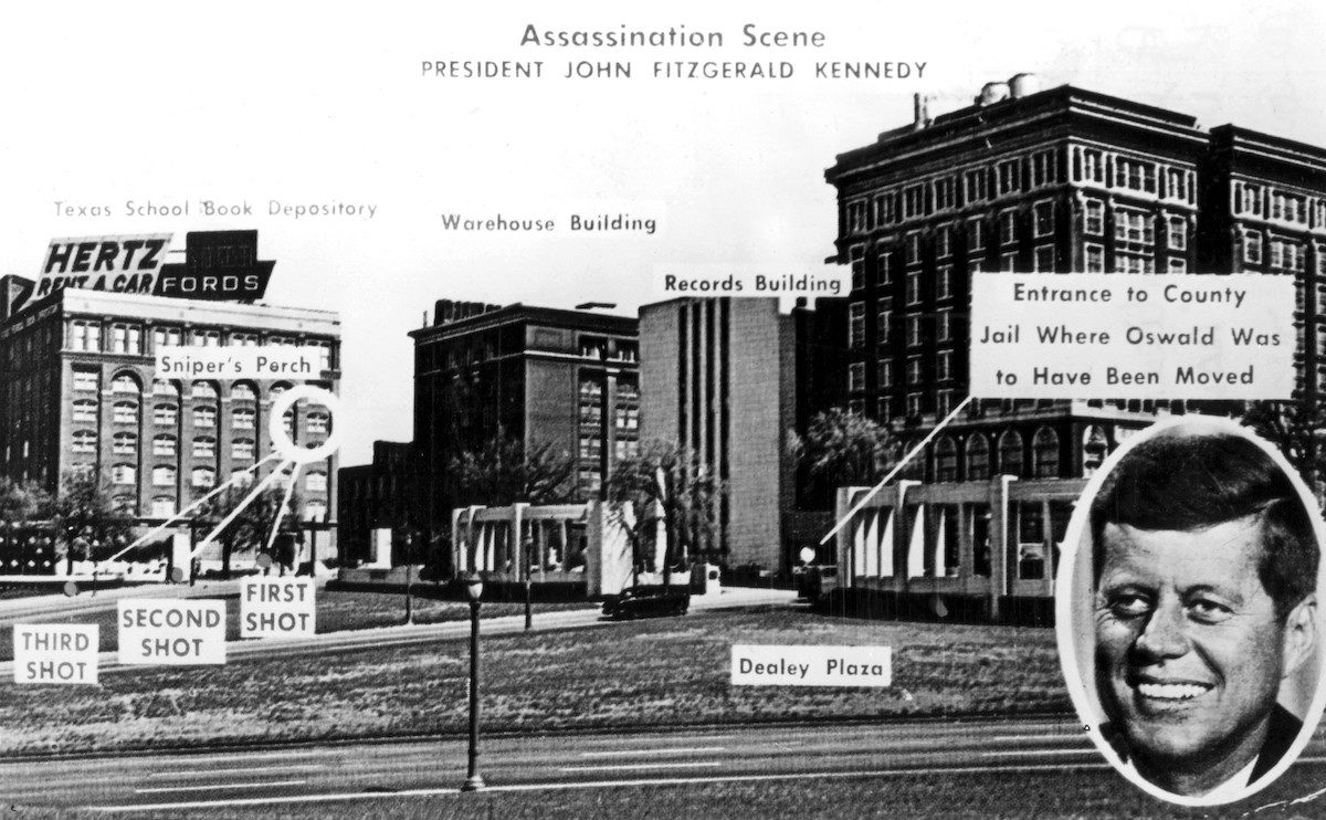 Click to enlarge JFK assassination Dallas TX