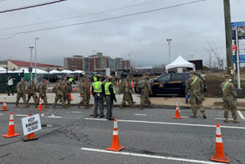 Click to enlarge New York checkpoint