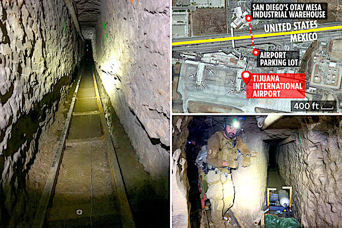 Mex-US tunnel