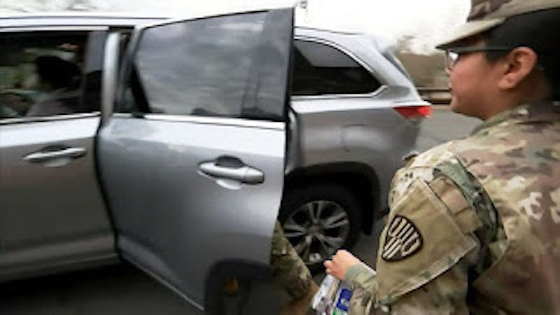 Click to enlarge New York checkpoint